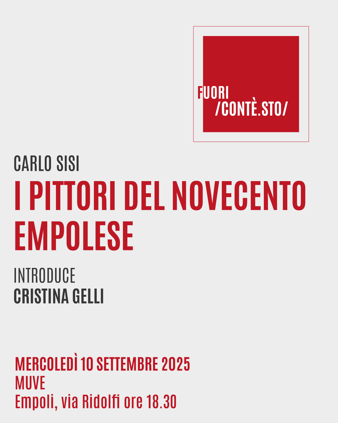 Contesto Festival - Carlo Sisi