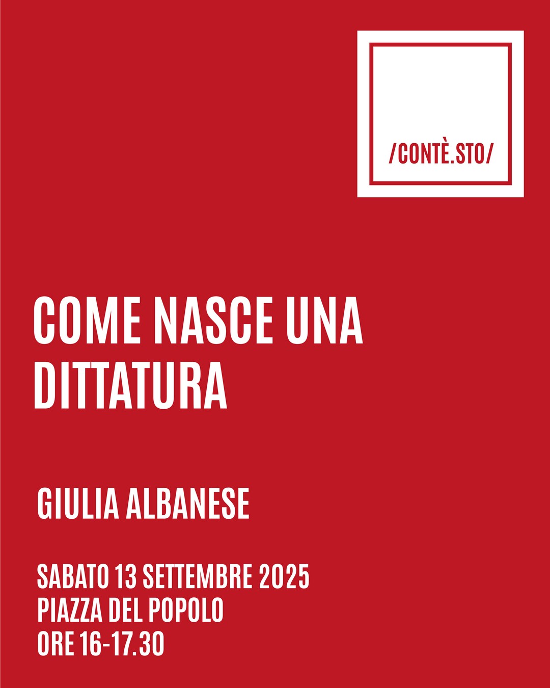 Contesto Festival - Giulia Albanese