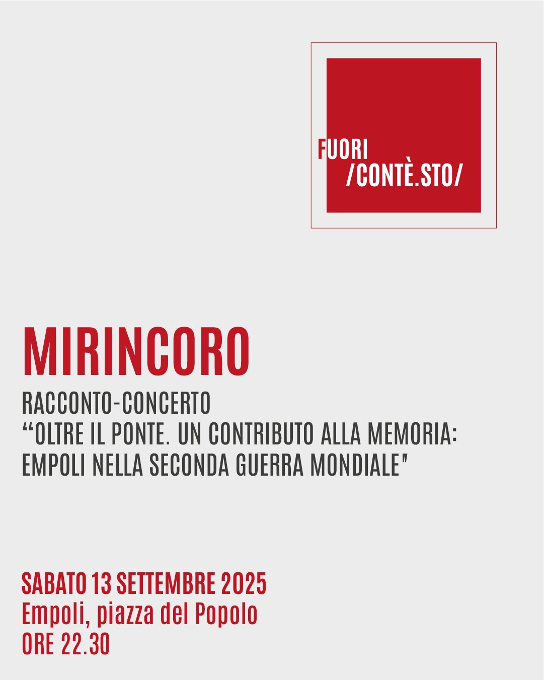 Contesto Festival - Mirincoro