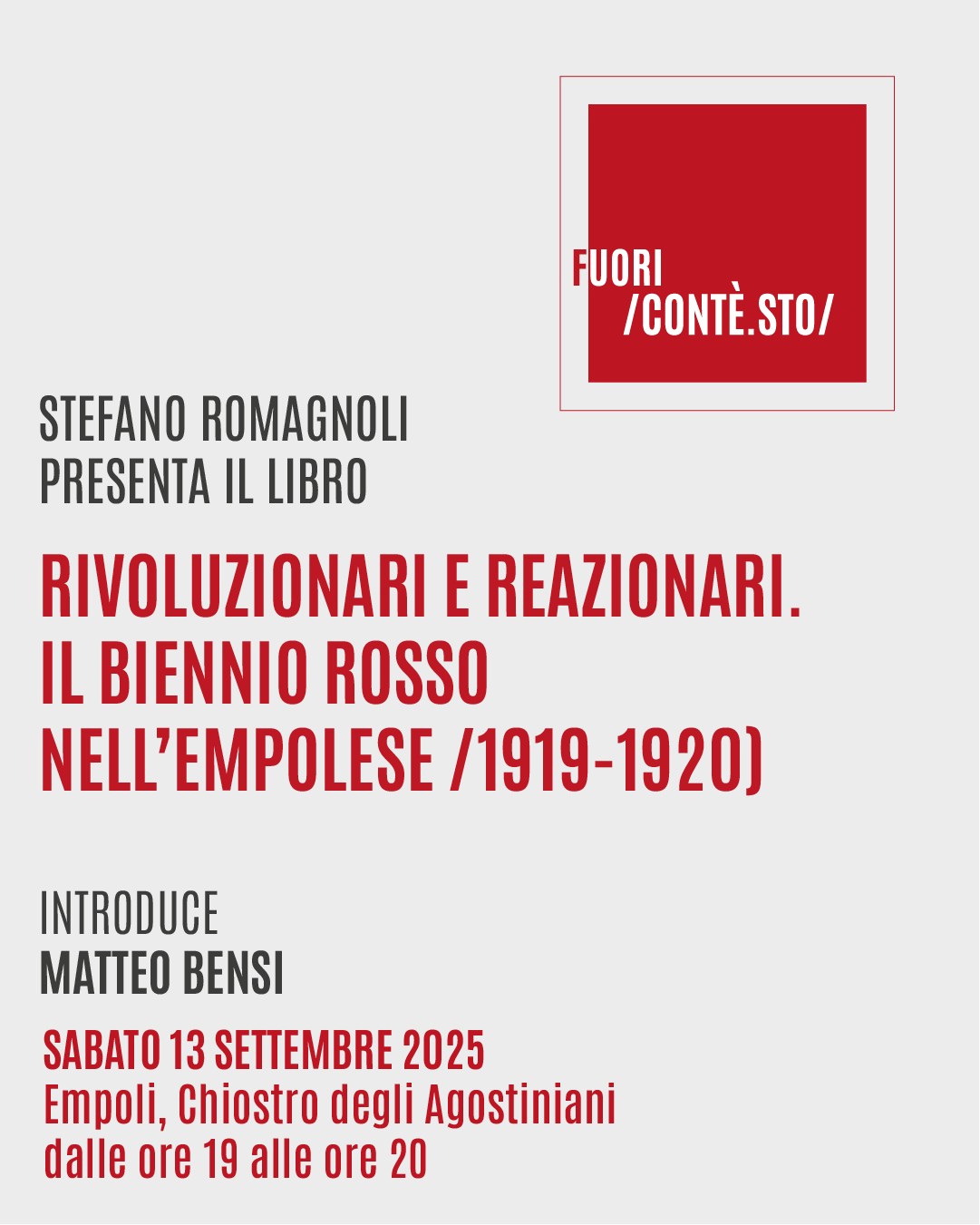 Contesto Festival - Stefano Romagnoli