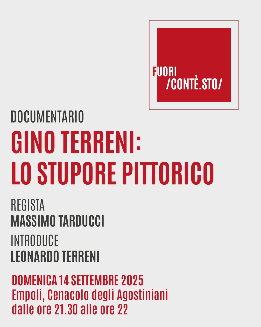 Contesto Festival - Gino Terreni