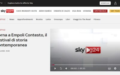Sky Tg24 | Torna a Empoli Contesto, il festival di storia contemporanea